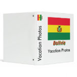 Drapeau Bolivie avec le nom en français binders