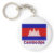 drapeau, avec, nom, cambodge, cambodia,