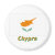 drapeau, avec, nom, chypre, cyprus,