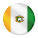 Drapeau de la Côte d'Ivoire 2010 gifts Refrigerator Magnets
