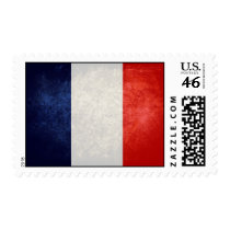 Drapeau de la France Postage Stamp