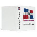 Drapeau République dominicaine nom en français 3 Ring Binder