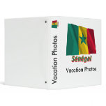 Drapeau Sénégal avec le nom en français Binders