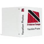 Drapeau Trinité-et-Tobago avec le nom en français binders