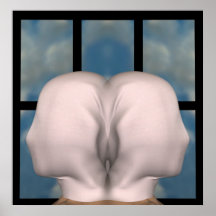 draped figures poster
