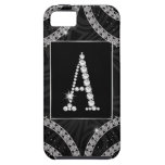Draped In Diamonds - Initial A iPhone 5 Covers