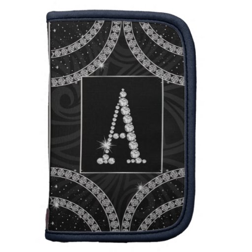 Draped In Diamonds - Initial A Organizer