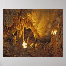 Drapery Room, Mammoth Cave National Park, Print