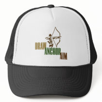 Draw. Anchor. Aim. Hat