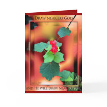 Draw Near to God greeting card by dollargrafix Draw Near to God greeting card