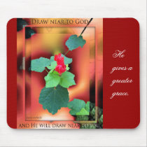 Draw Near to God mousepad