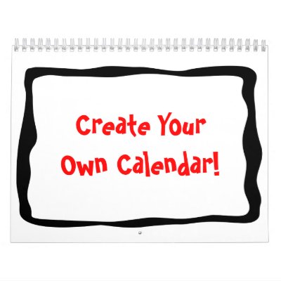 Draw Your Own Calendar Draw Your Own Calendar