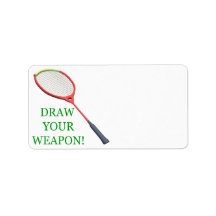 Draw Your Weapon Custom Address Label