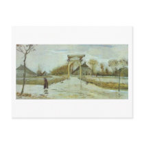 Drawbridge in Nieuw-Amsterdam, Vincent van Gogh Post Card