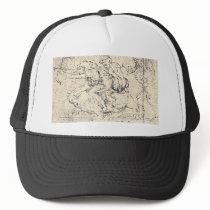 Drawing by Leonardo da Vinci Hats