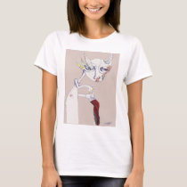 drawing creature pours color t-shirts