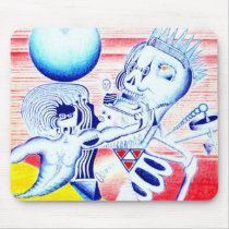 Drawing: Dead King's Revelation - Mousepad