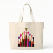 Drawing hearts bags