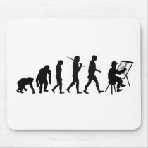 Drawing lovers Sketch artist Potraits mousepads