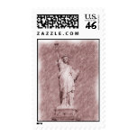 Drawing Statue Of Liberty New York City Postage