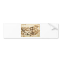 Drawings by Leonardo da Vinci Bumper Stickers