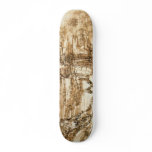 Drawings by Leonardo da Vinci skateboards