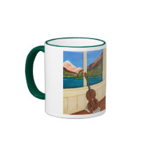 Drawn Away mugs