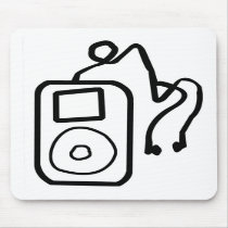 Drawn iPod Mousepad by jcbing Drawn iPod Mousepad