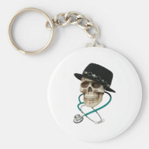 DrCoolHat052409 Key Chain