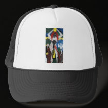 DREAD AS RED HEAD JESUS hats