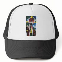 DREAD AS RED HEAD JESUS hats