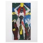 DREAD AS RED HEAD JESUS SCRAPBOOK PAPER CUSTOMIZED LETTERHEAD