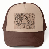 DREAD DJ TRUCKER HAT