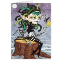 "Dread" Faerie Blank Card