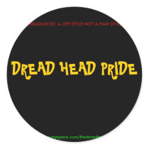 DREAD HEAD PRIDE stickers