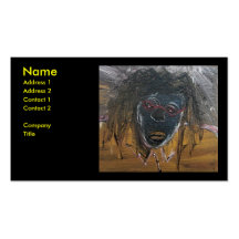 DREAD OF SECURITY BUSINESS CARD TEMPLATE