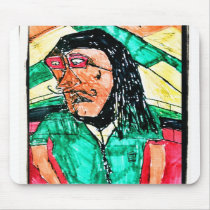 Dread Profile Drawing mousepads