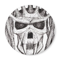 dread skull magnets