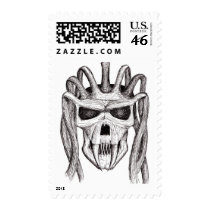 dread skull postage