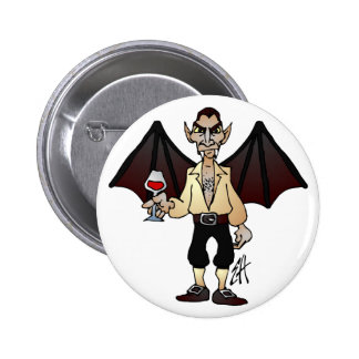 Dreaded Dracula 2 Inch Round Button