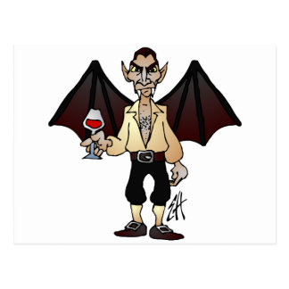 Dreaded Dracula Postcard