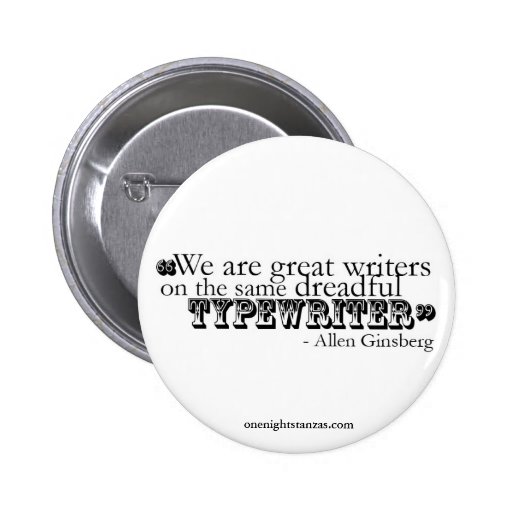 Dreadful typewriter pin