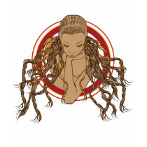 Dreadlock Girl t-shirts