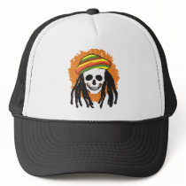 Dreadlocks skull hats