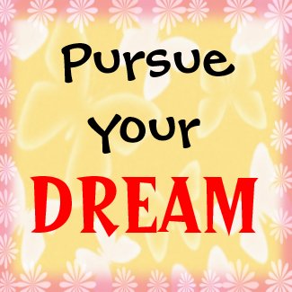 Dream-3 Word Quote Motivational Magnet magnet