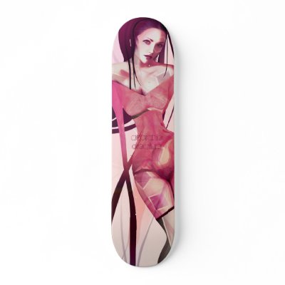 Dream Actually Skateboard by Mered1th