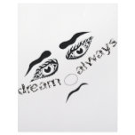 Dream always custom letterhead