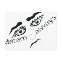 Dream always post cards