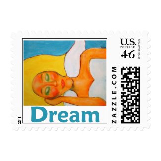 Dream Angel Art stamp