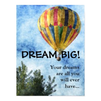 Dream as big as you can (L) print